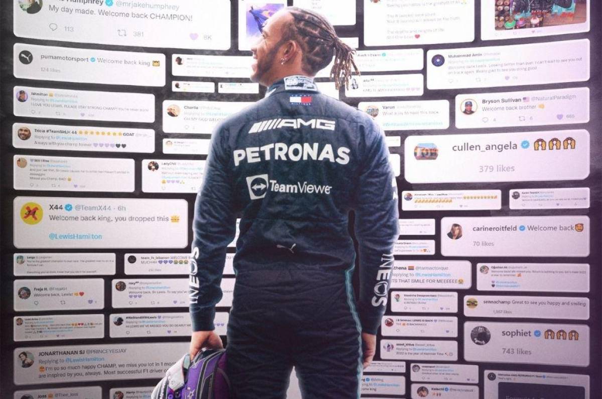 F1 2022: Mercedes confirma el regreso de Lewis Hamilton en la Fórmula Uno