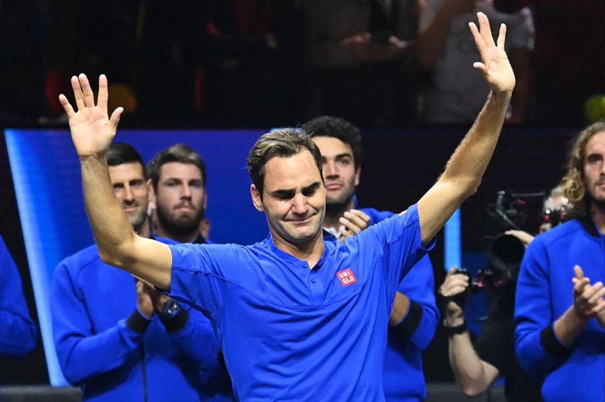 ¡Adiós leyenda! Roger Federer jugó su último partido como tenista profesional y se despidió entre lágrimas