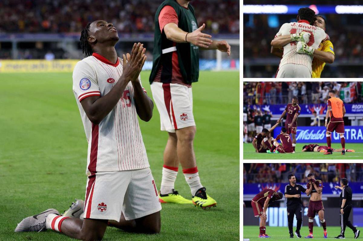 El histórico festejo de Canadá tras clasificar a semifinales de la Copa América y las lágrimas de los jugadores de Venezuela