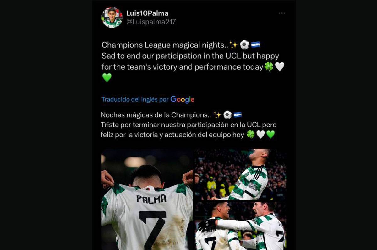 ¿Quién se llevó la camisa de Luis Palma? El ‘Bicho’ se pronuncia tras anotar y ganar con el Celtic: “Noches mágicas de Champions