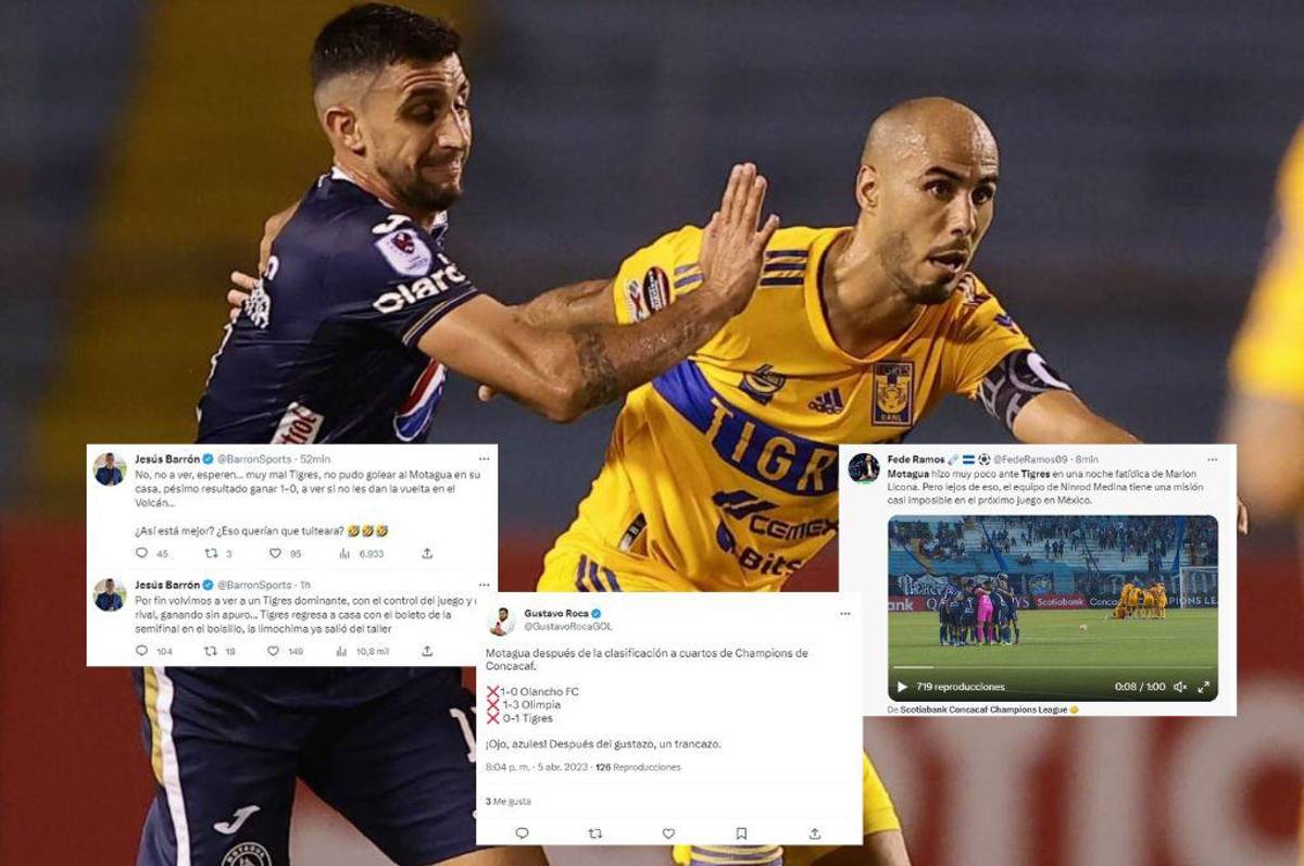 Lo que dicen los periodistas mexicanos y hondureños sobre el gane de Tigres ante Motagua: “Equipo muy limitado”