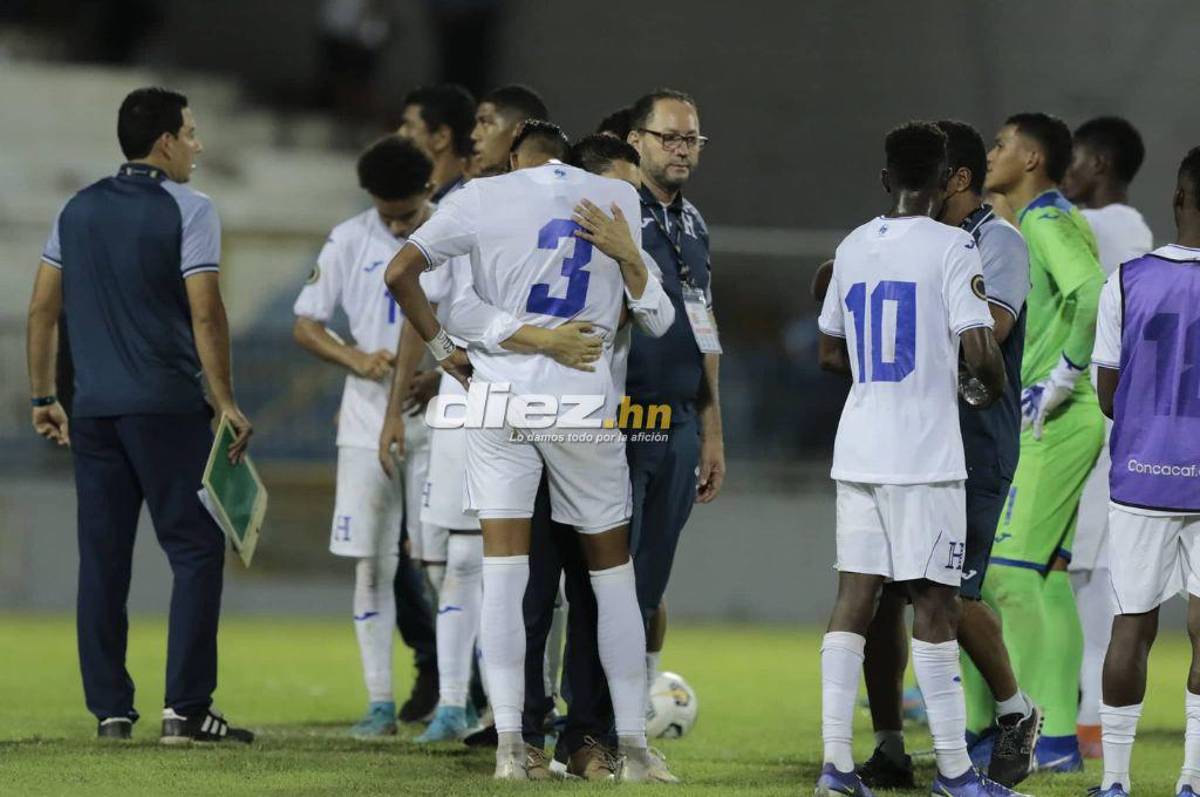 No se vio en TV: Las duras imágenes de los jugadores de Honduras, Luis Alvarado destrozado y el gesto de los estadounidenses