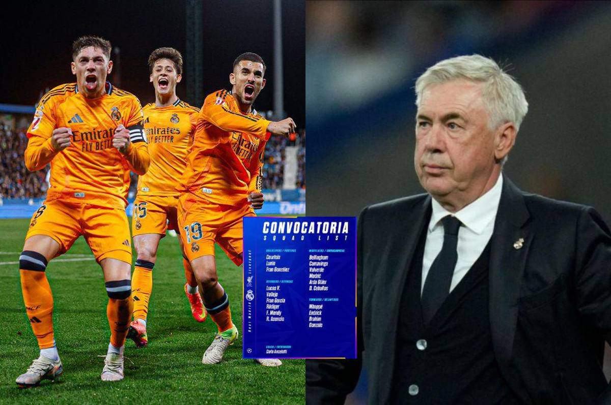 Con 6 bajas sensibles, Real Madrid confirma su convocatoria para enfrentar a Liverpool en Anfield por la Champions
