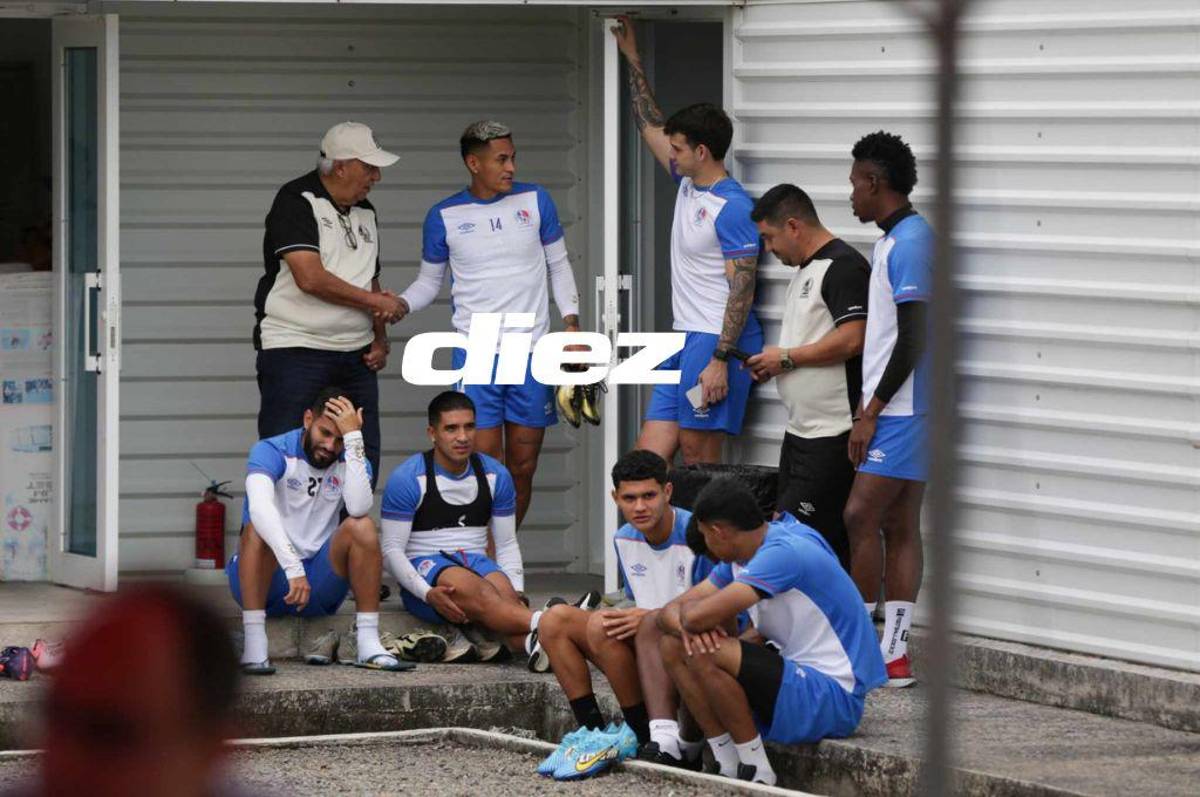 Así fue el primer entrenamiento de Eduardo Espinel con el Olimpia: Alberth Elis presente y varias ausencias