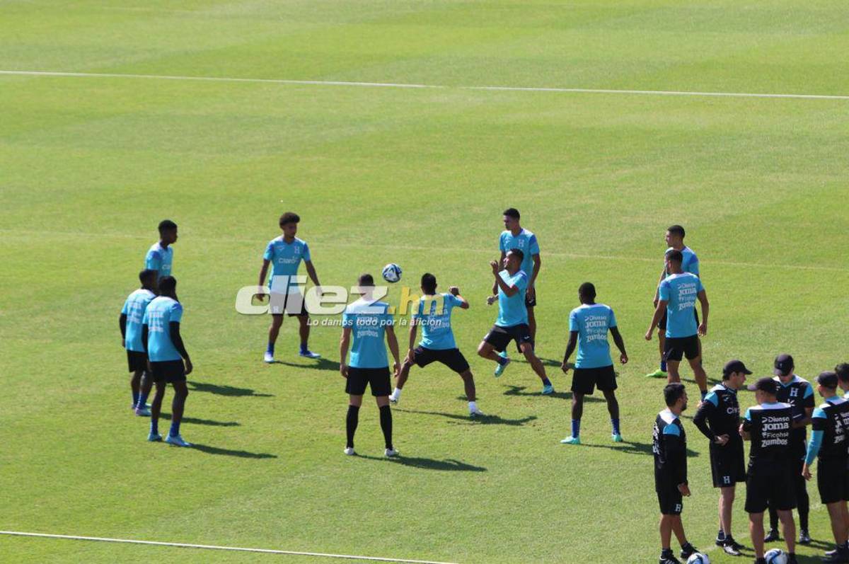 ¿Por qué no estuvo Reinaldo Rueda? Así fue el último entrenamiento de la Selección de Honduras en el Nacional