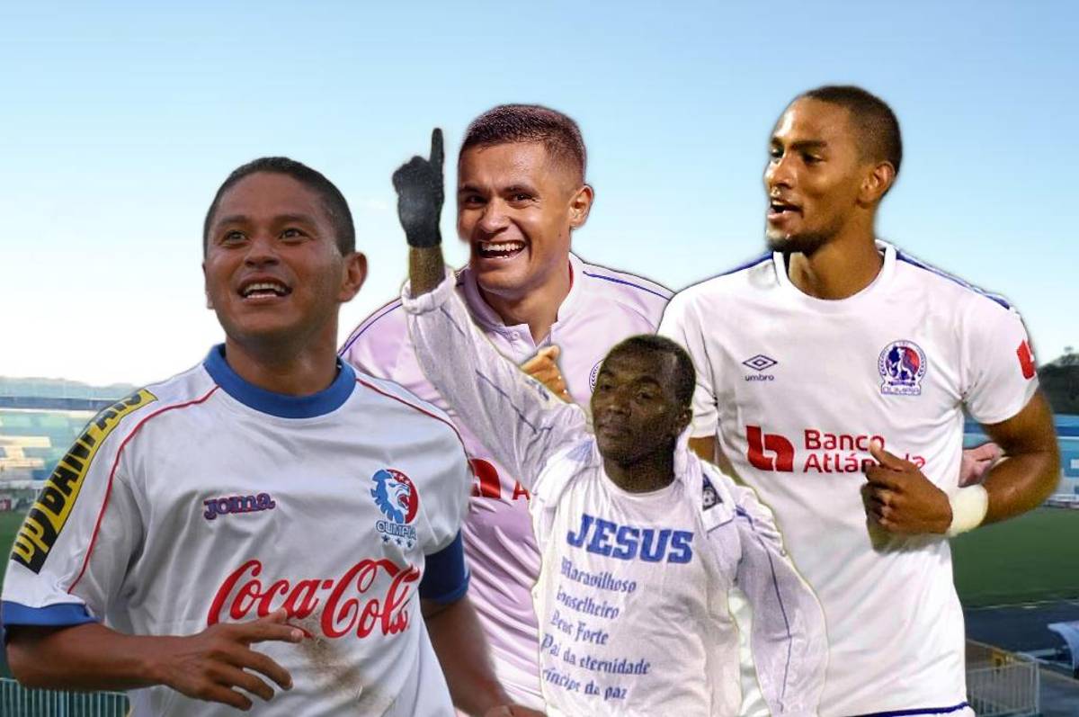 Jerry Bengtson, el artillero del Olimpia que amenaza con desbancar al histórico brasileño Denilson Costa