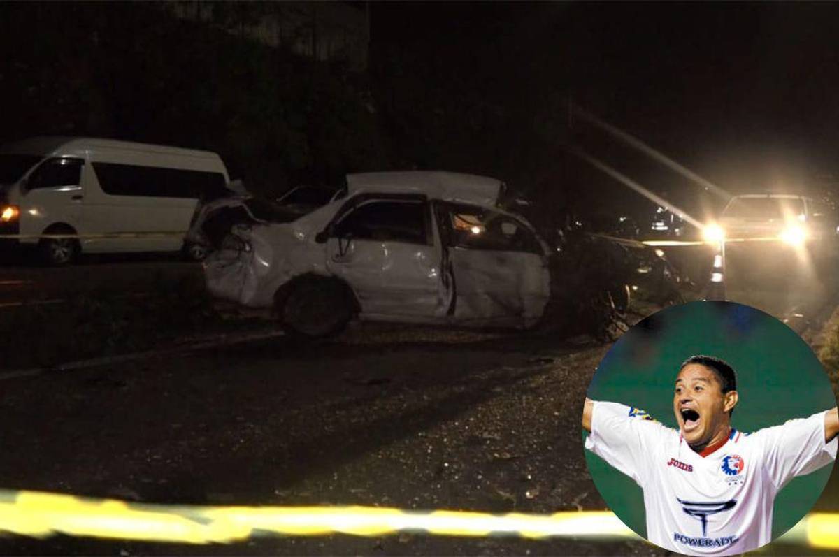 El exfutbolista de Olimpia, Wilmer “Matador” Velázquez, sufre aparatoso accidente en Tegucigalpa