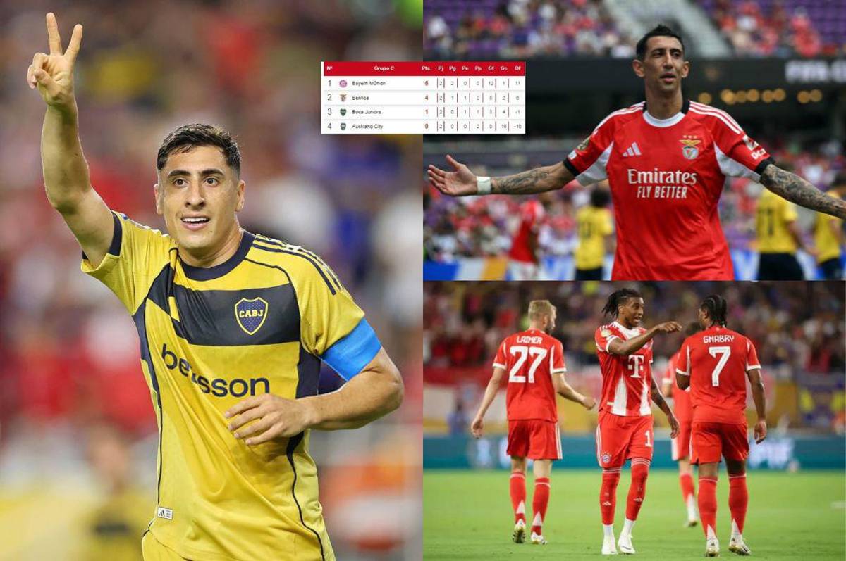 Esto tiene que hacer Boca Juniors para estar en 8vos: así quedó la tabla de posiciones del grupo C del Mundial de Clubes