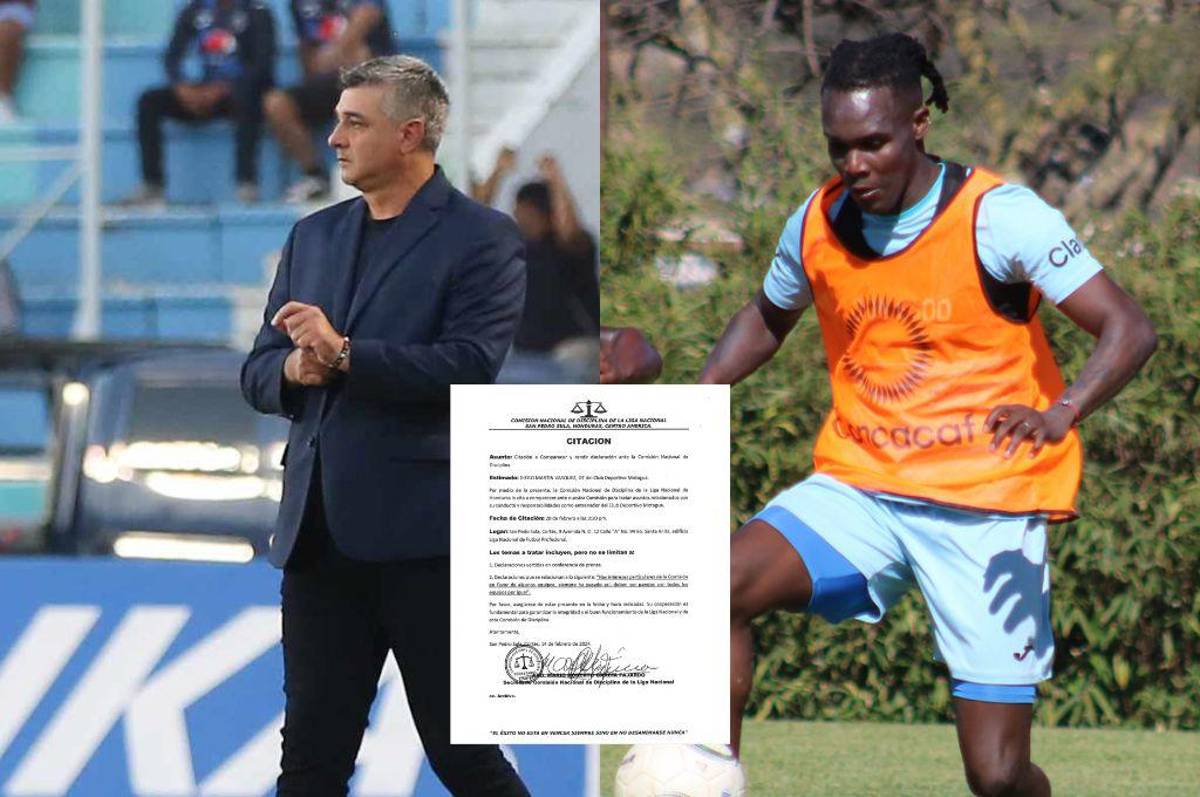 Comisión de Disciplina cita a Diego Vázquez, técnico de Motagua, por “polémicas” declaraciones