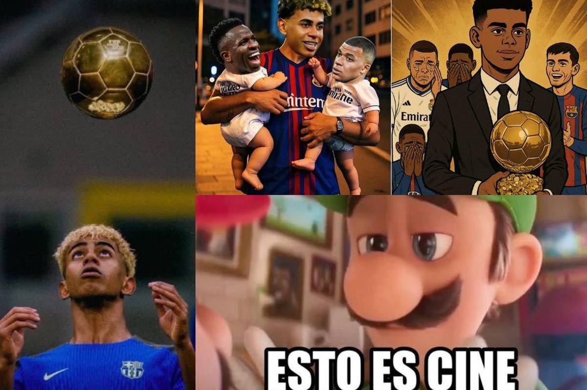 Los memes destruyen a Mbppé y dan el Balón de Oro a Yamal; no se olvidan de Cristiano para la final de Liga de Naciones