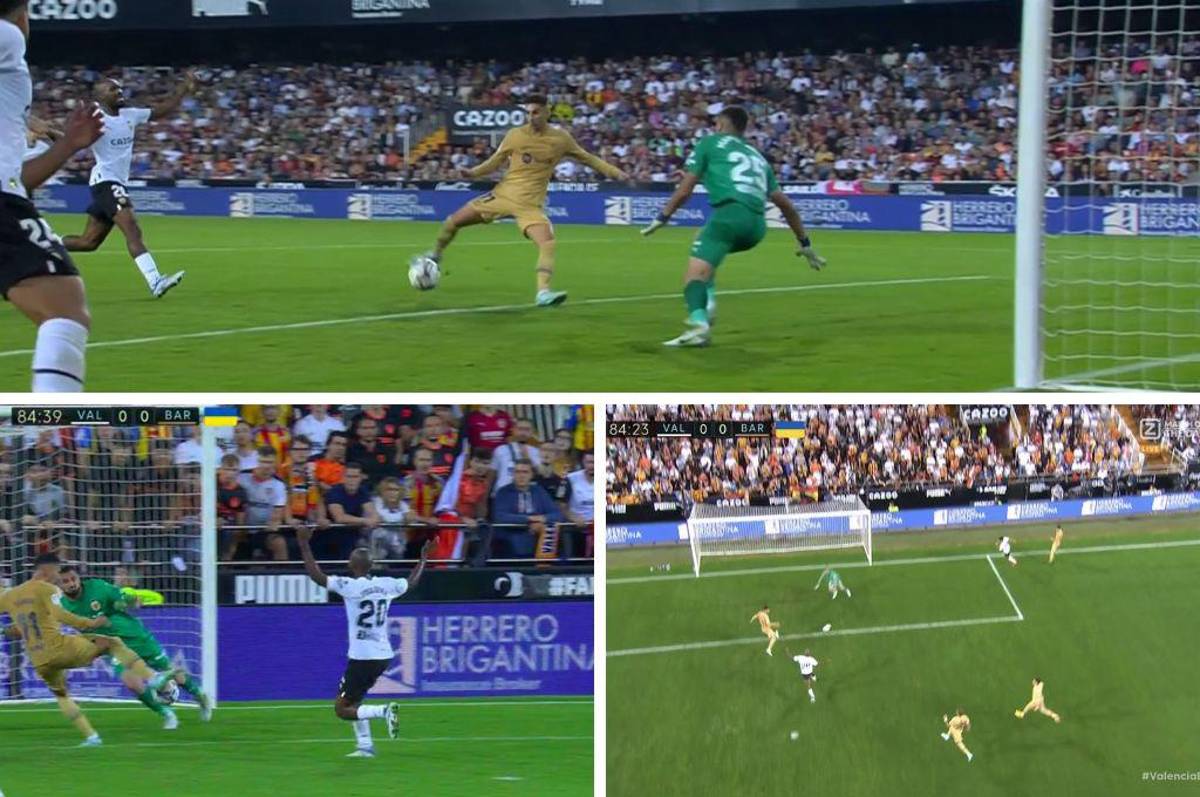 ¡No top ten! Las terribles fallas de Ferrán Torres y Raphinha en el encuentro entre Barcelona y Valencia