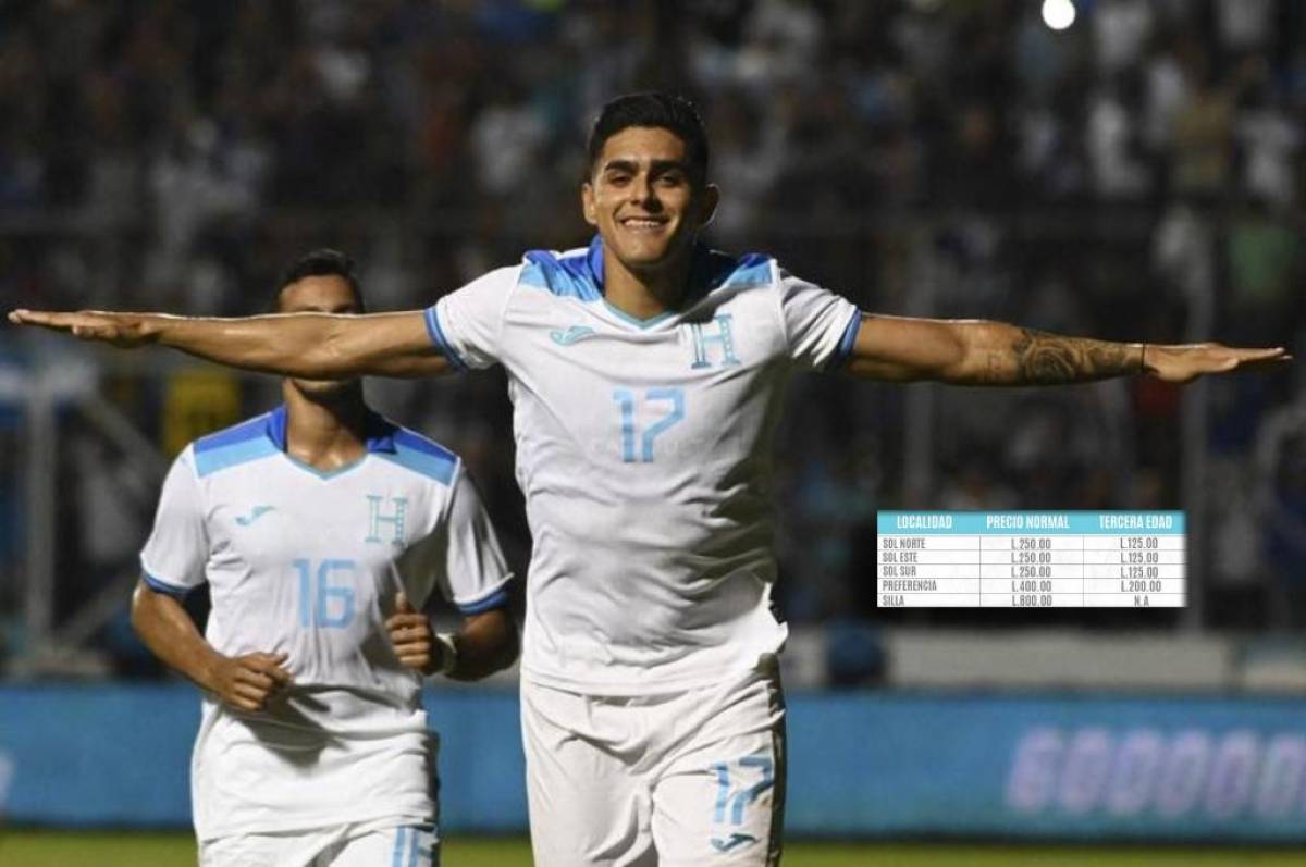 Fenafuth anuncia precios de boletos para el Honduras vs Cuba