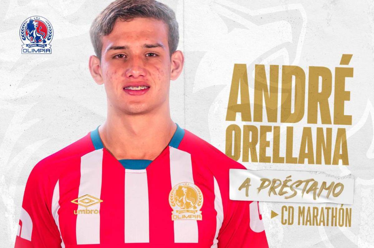 OFICIAL: Olimpia anuncia el préstamo de André Orellana al Marathón y confirma por cuánto tiempo