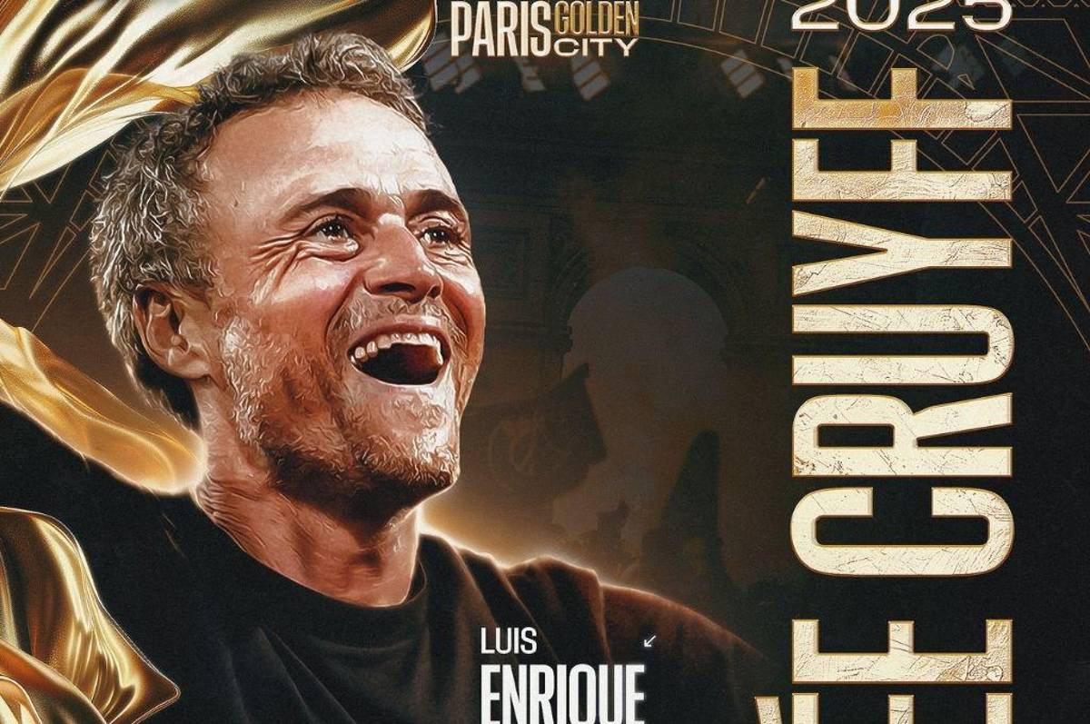 Luis Enrique se consagra como el mejor técnico del año y confirma el motivo de su ausencia en la gala