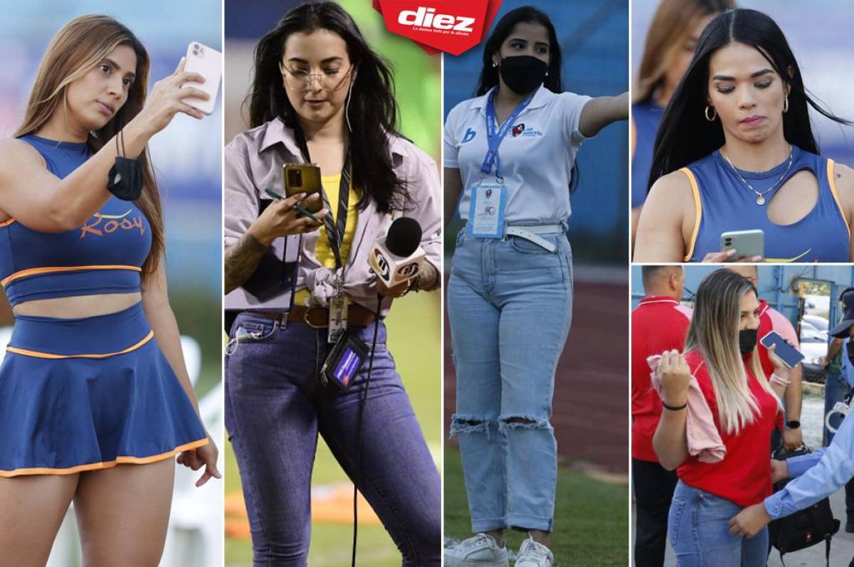 Semifinal llena de bellezas: Las hermosas chicas que engalanaron el Olímpico en el derbi sampedrano