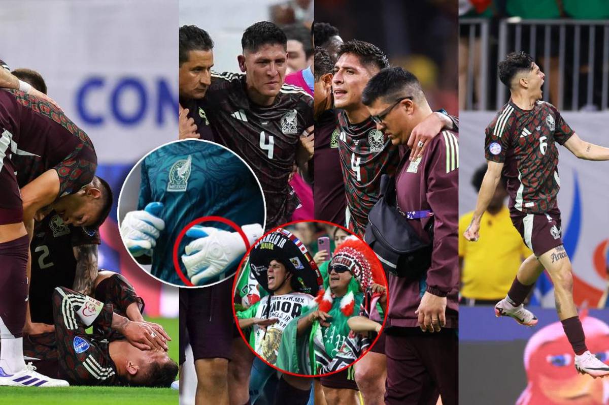 Sufrió fuerte lesión y llorando dijo ‘adiós’ a la Copa América; el VAR ayudó a México y el extraño detalle del que nadie se percató