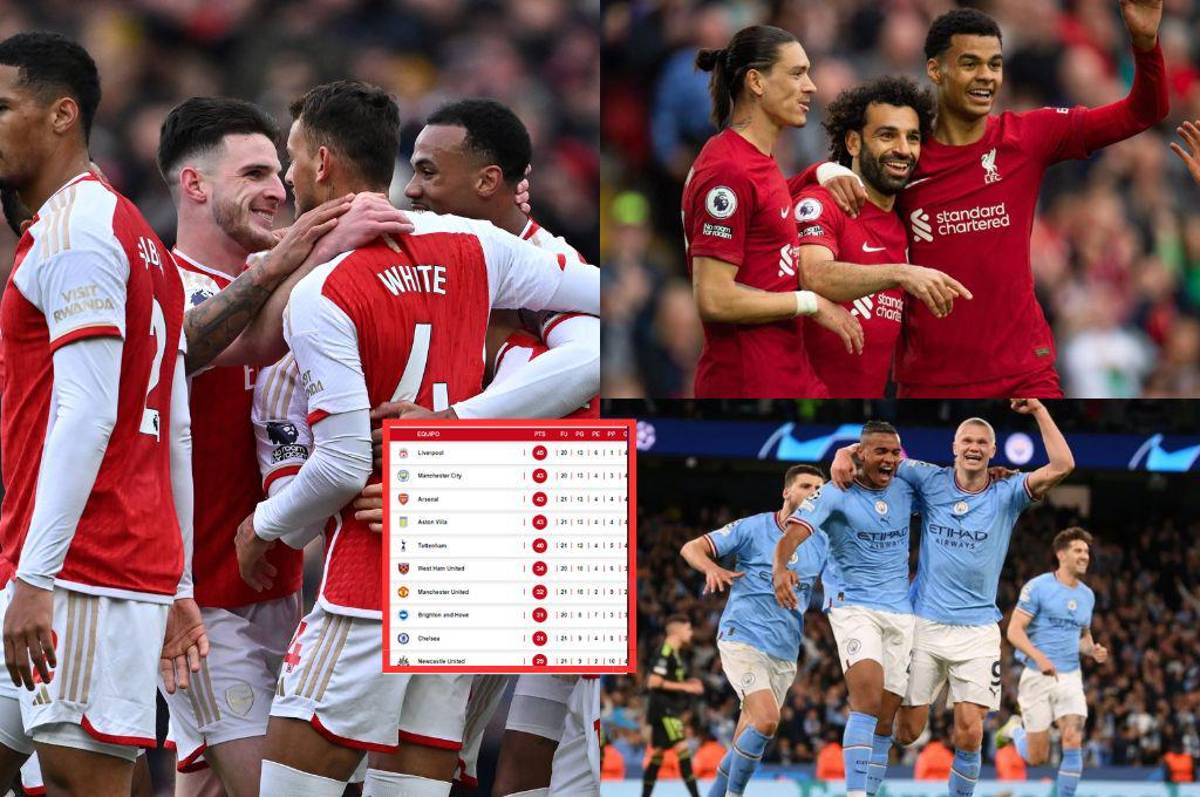 Arsenal receta paliza al Crystal y le respira en la nuca al City y Liverpool: así marcha la tabla de posiciones de la Premier League