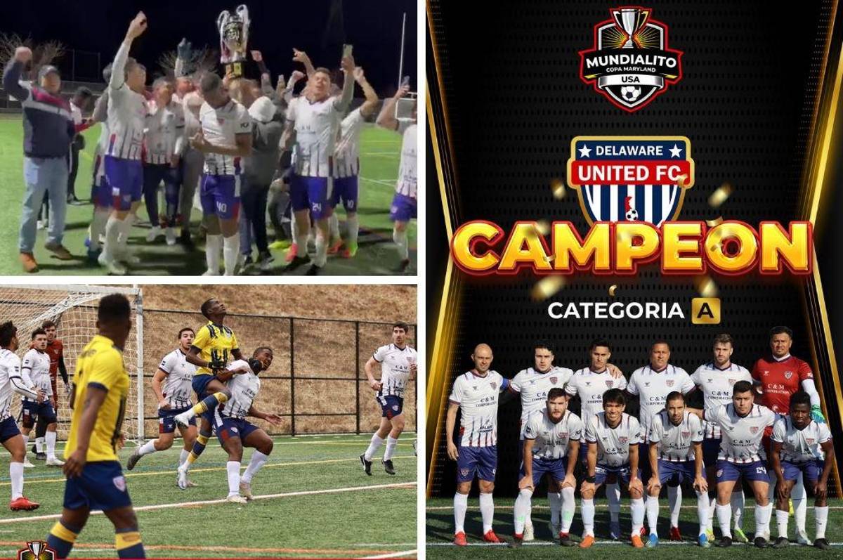 ¡Campeones invictos! Delaware United gana en penales y se corona campeón en el Mundialito Copa Maryland