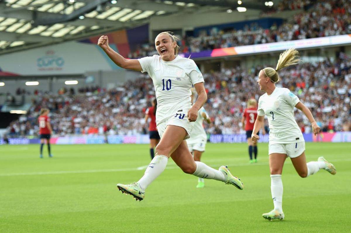 ¡Paliza histórica! Inglaterra humilla a Noruega en la Eurocopa femenina y clasifica a los cuartos de final