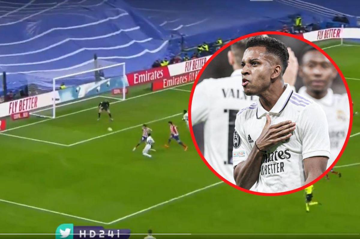 VIDEO: Así fue el gol maradoniano de Rodrygo Goes en la Copa del Rey frente al Atlético de Madrid
