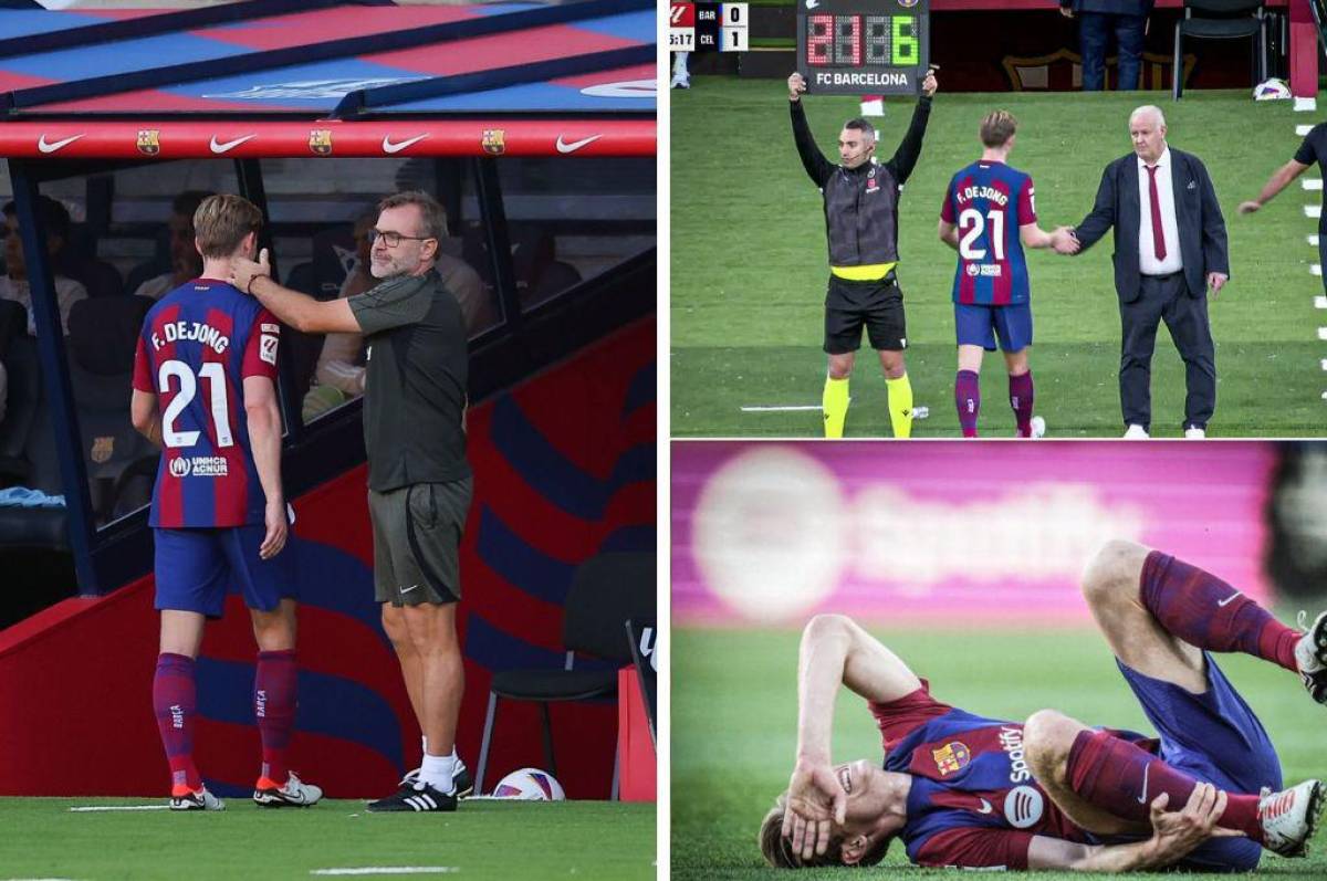 OFICIAL: Barcelona confirma la dura lesión que sufre Frenkie De Jong y se perdería el Clásico contra Real Madrid