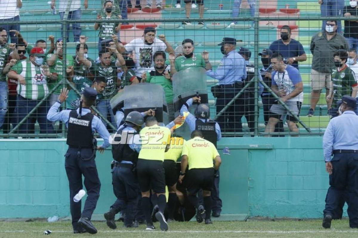 No se vio en TV: Aficionados ofrecieron dinero y los árbitros salieron custodiados del Yankel Rosenthal