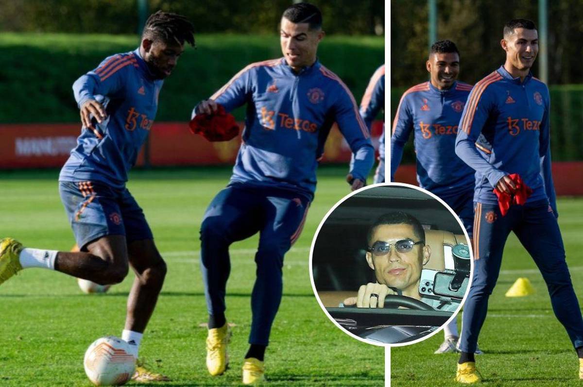 CR7, perdonado: Así fue el emotivo regreso de Cristiano Ronaldo a los entrenamientos del Manchester United