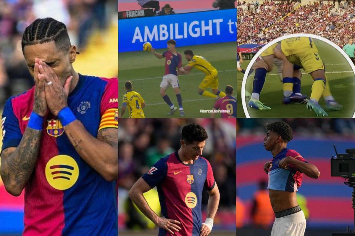 El motivo del enfado de Barcelona con el VAR, Raphinha el más afectado y por qué jugaron de blanco ¿maldición?