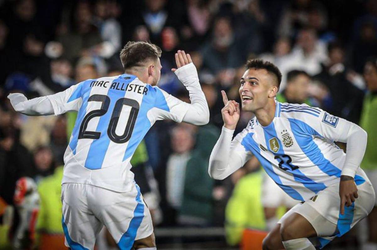 Sin Messi y en la despedida de Di María, Argentina receta goleada a Chile por la fecha 7 de la Eliminatoria Conmebol