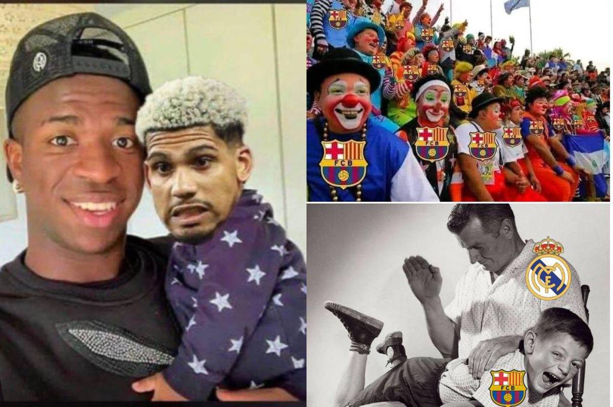 Real Madrid goleó en la final de Supercopa de España: los memes hacen pedazos al Barcelona y Araújo