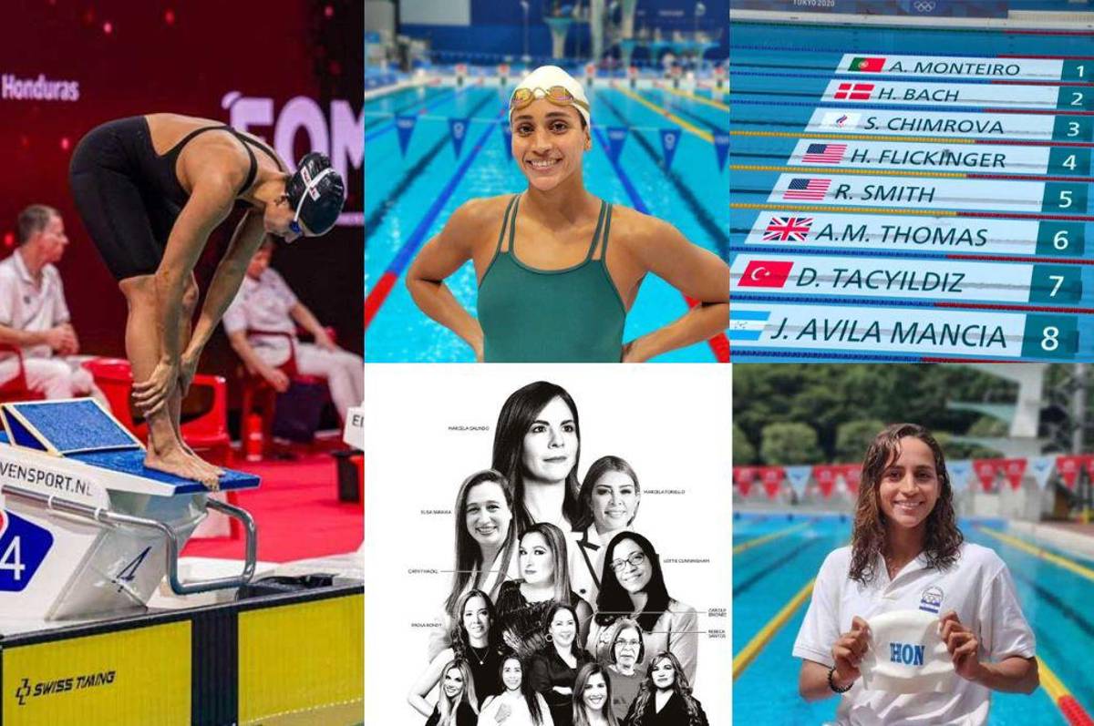 Julimar Ávila, nadadora hondureña que estará en París 2024: Salió en la revista Forbes, su récord y su especialidad en el agua