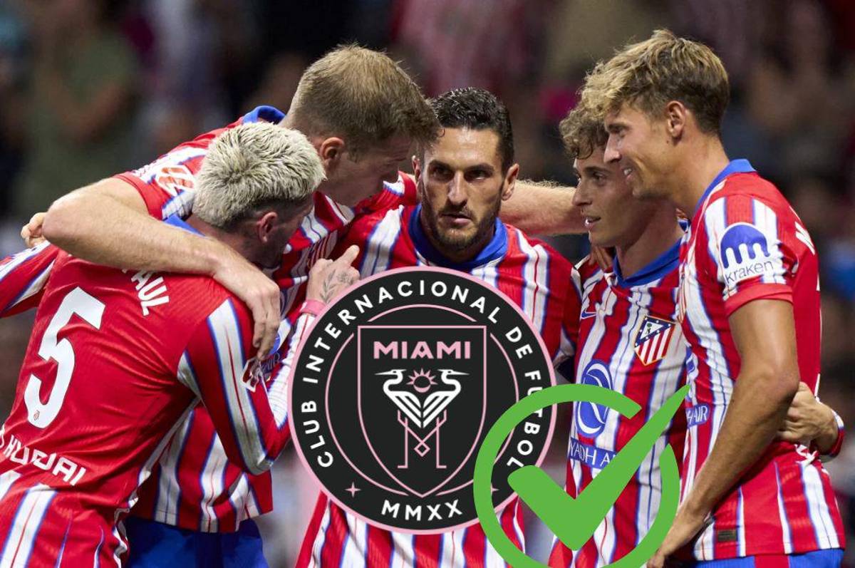 ¡OFICIAL! Jugador del Atlético de Madrid firma con el Inter Miami de Messi: su fichaje ha sido el más caro del club