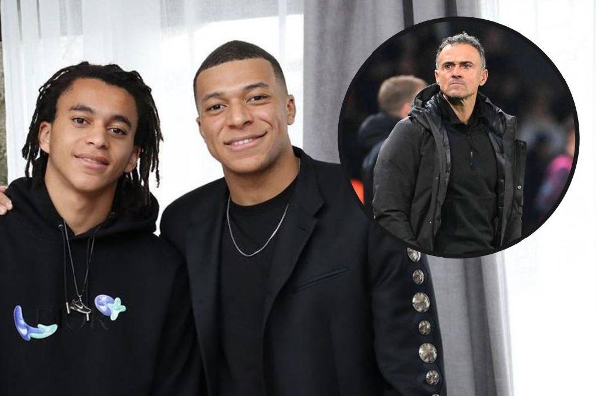 Se fueron a los golpes con el hermano de Mbappé y Luis Enrique hizo que nunca más volviera a jugar en PSG