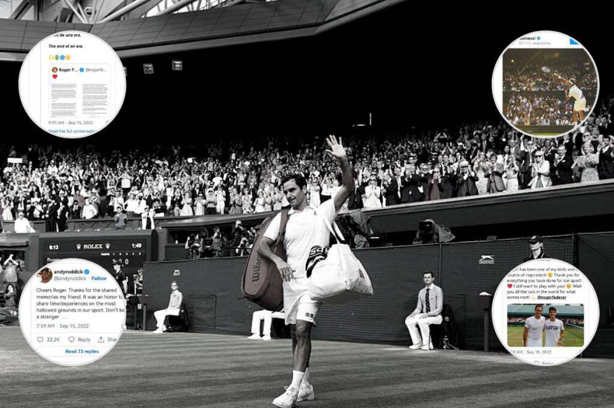 El mundo del deporte despide a Roger Federer: los grandes deportistas e instituciones que homenajearon al tenista suizo