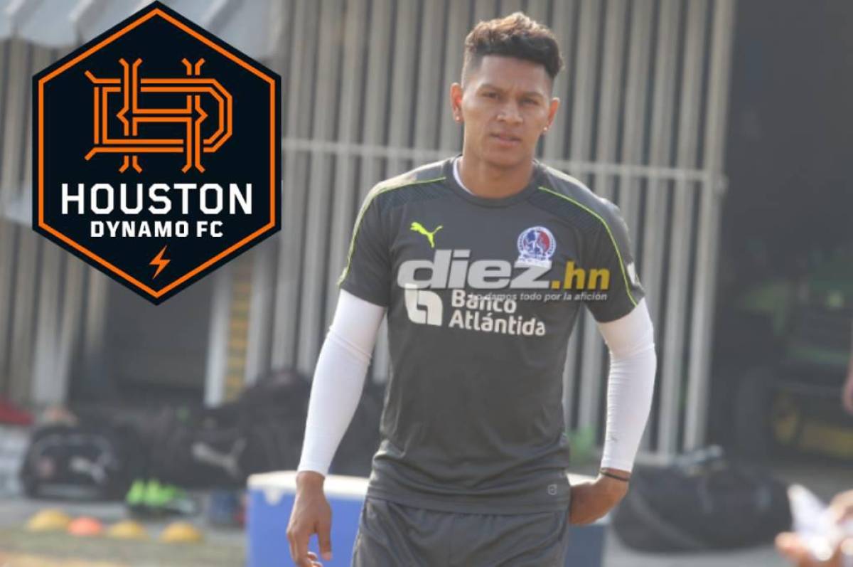 Bryan Moya entrena con Olimpia, pero confiesa que podría fichar por el Houston Dynamo de la MLS