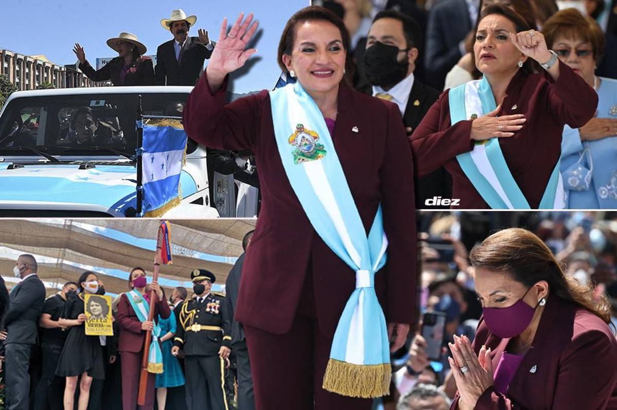 Va con todas sus fuerzas: las promesas de Xiomara Castro tras convertirse en la primera Presidenta de Honduras