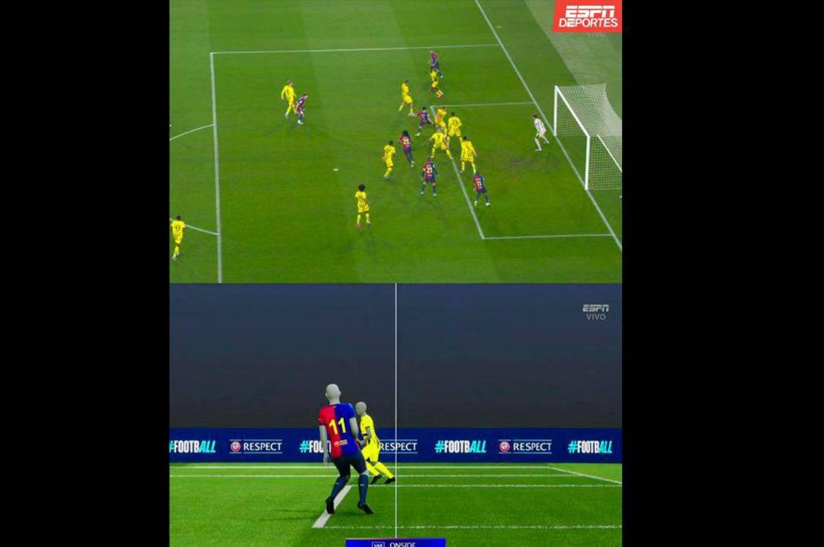 La imagen 'editada' del VAR en el gol de Raphinha y la burla de Yamal al Borussia; Dibu Martínez y su error ante PSG