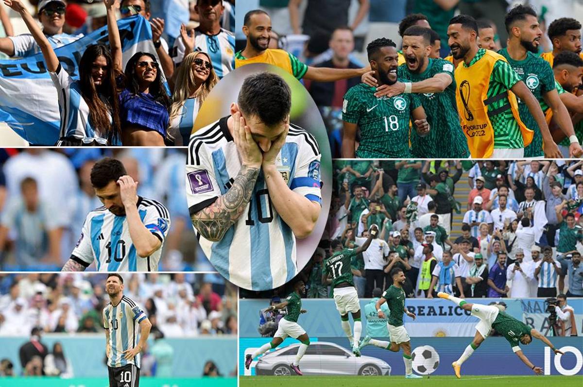 Argentina quedó tendida: los gestos de Messi tras sufrir inesperada derrota ante Arabia Saudita en el Mundial de Qatar