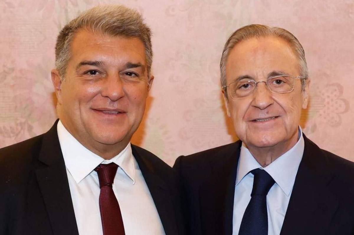 Joan Laporta en el almuerzo que sostuvo con Florentino: “Hemos hablado de la Superliga, es la única solución que vemos”