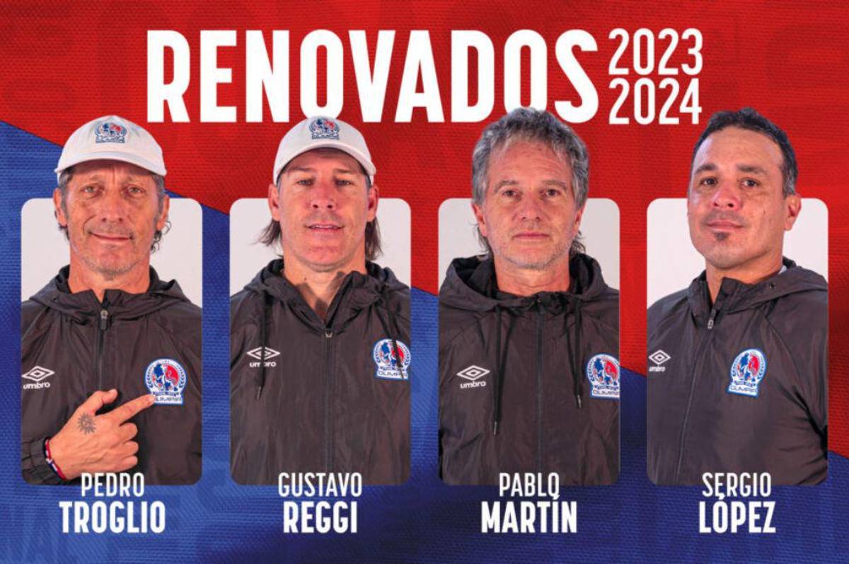 OFICIAL: Olimpia anuncia la renovación del contrato de Pedro Troglio y su cuerpo técnico por un año más