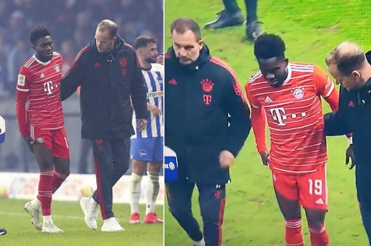 Alerta máxima en Canadá a 15 días del Mundial: así se fue Alphonso Davies del campo en el triunfo del Bayern Múnich