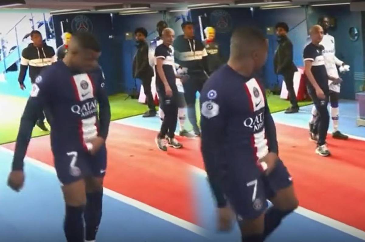 Polémica: PSG termina su último partido antes del Mundial y Mbappé le hace este obsceno gesto a un rival
