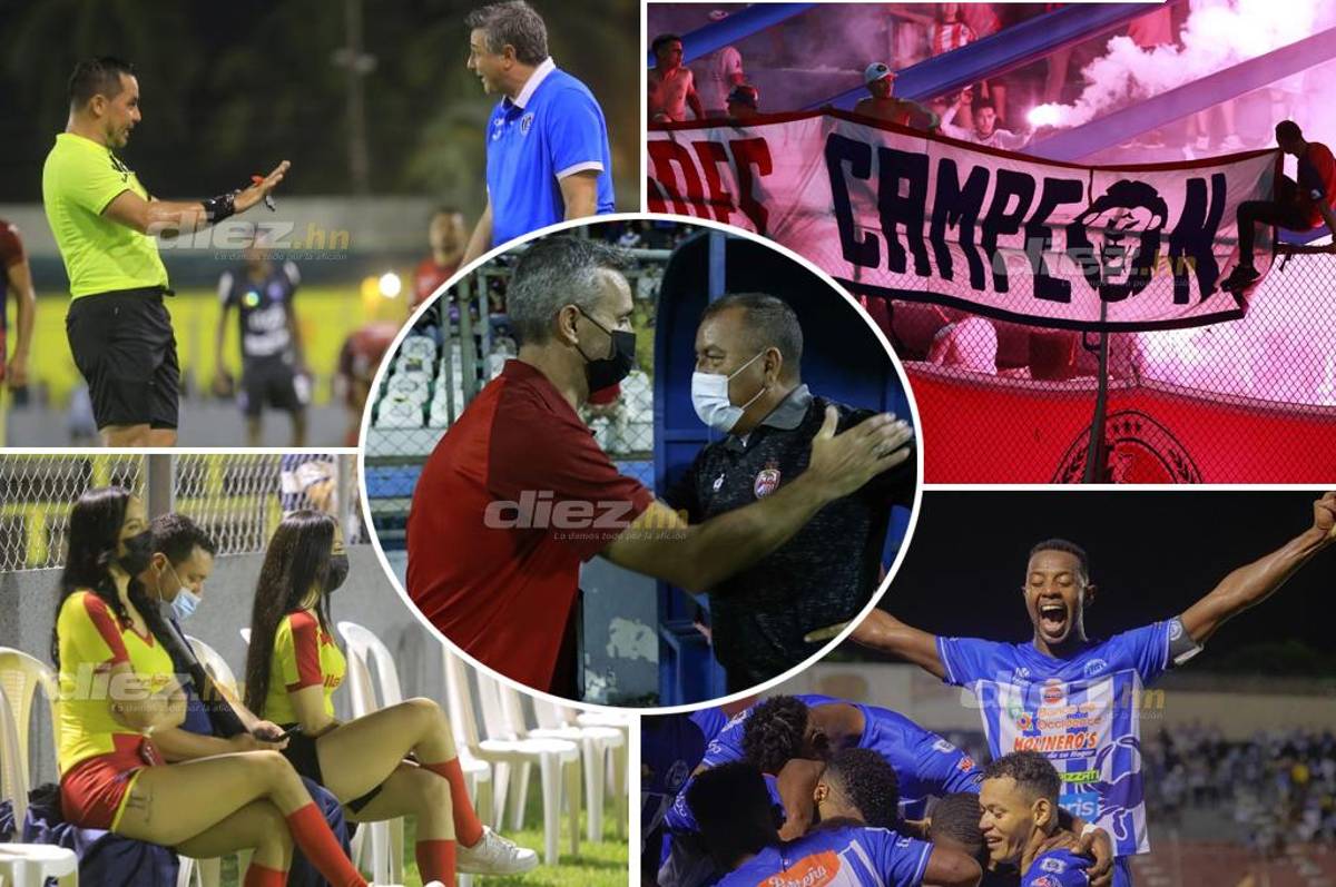 Las imágenes de la Jornada 1: Los reclamos de Diego Vázquez, el saludo de Lavallén y la alegría en La Ceiba