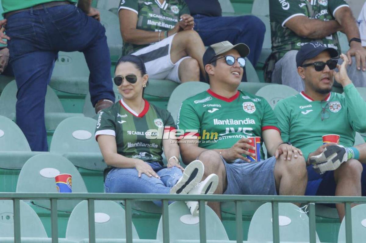 El ambiente en el Yankel por el clásico Marathón-Real España; las bellas mujeres que deslumbran en las graderías