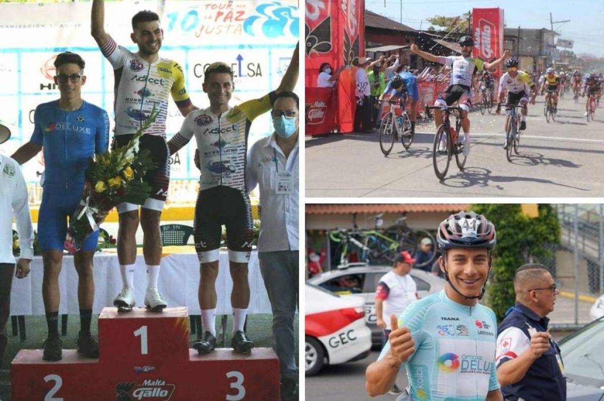 Ciclista hondureño Luis López ganó el segundo lugar en la primera etapa del Tour por la Paz de Guatemala