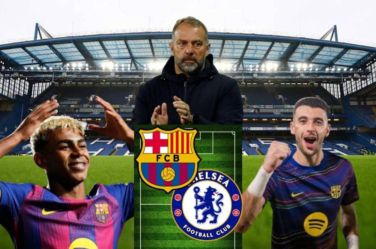 Flick no contará con su mejor pieza: la posible alineación del Barcelona para vencer al Chelsea en Champions League