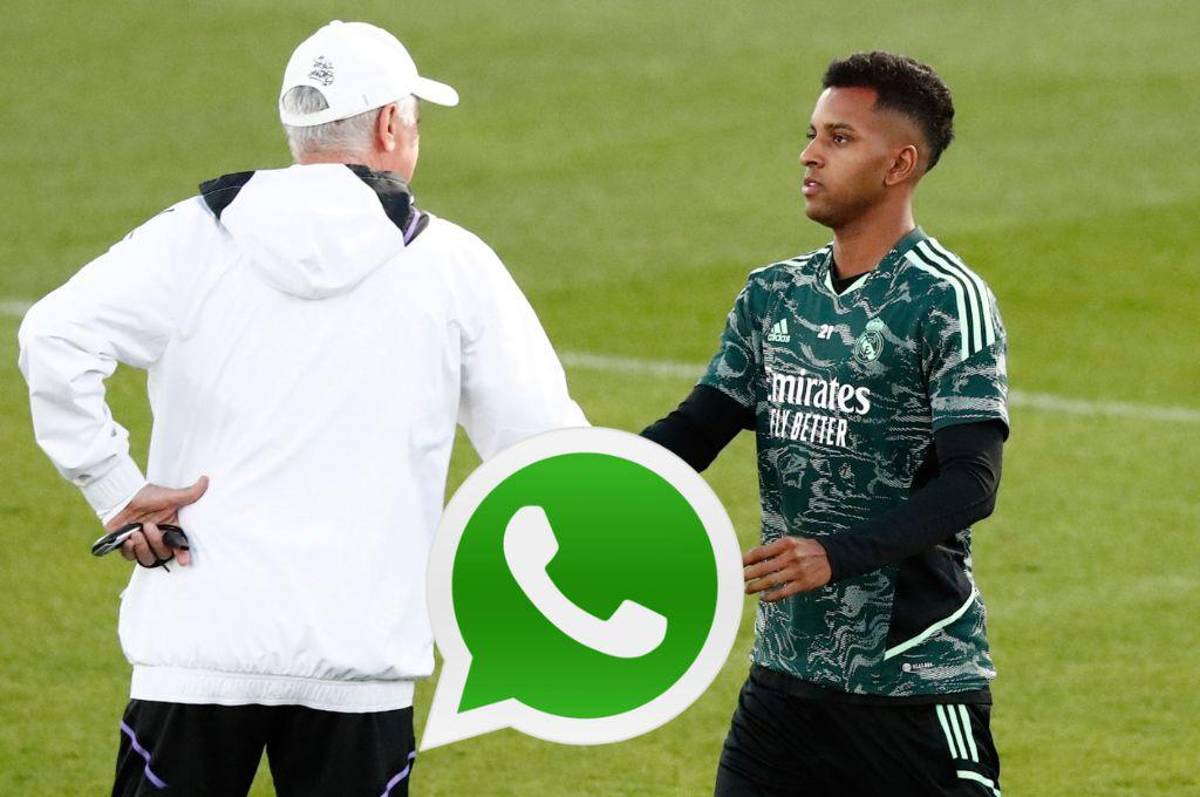 Rodrygo se ‘quejó’ en WhatsApp porque no fue incluida su sigla en el trío ‘BMV’ del Real Madrid: Ancelotti habló del caso