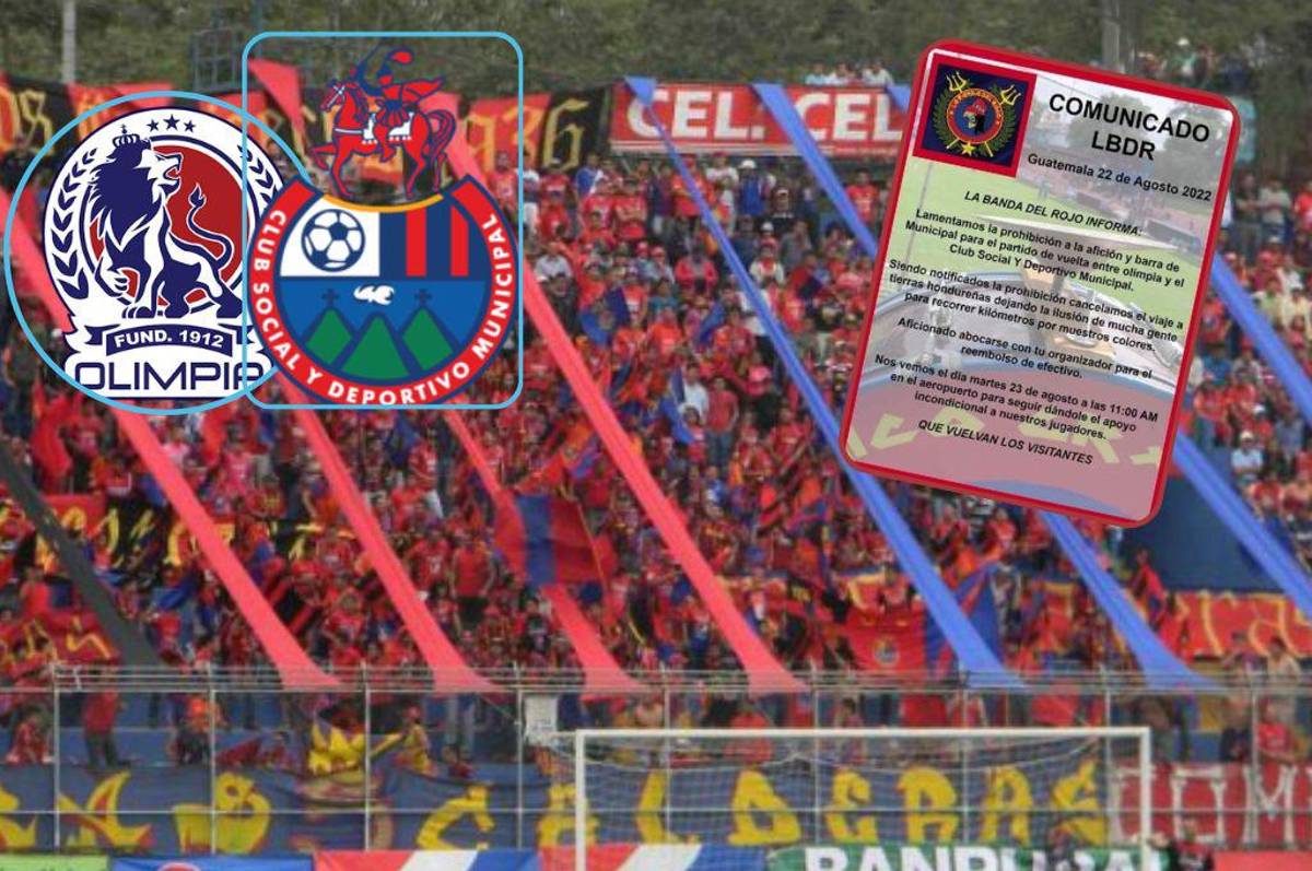 Barra del Municipal se pronuncia tras comunicado de la directiva del Olimpia, donde le cierra las puertas del estadio Nacional