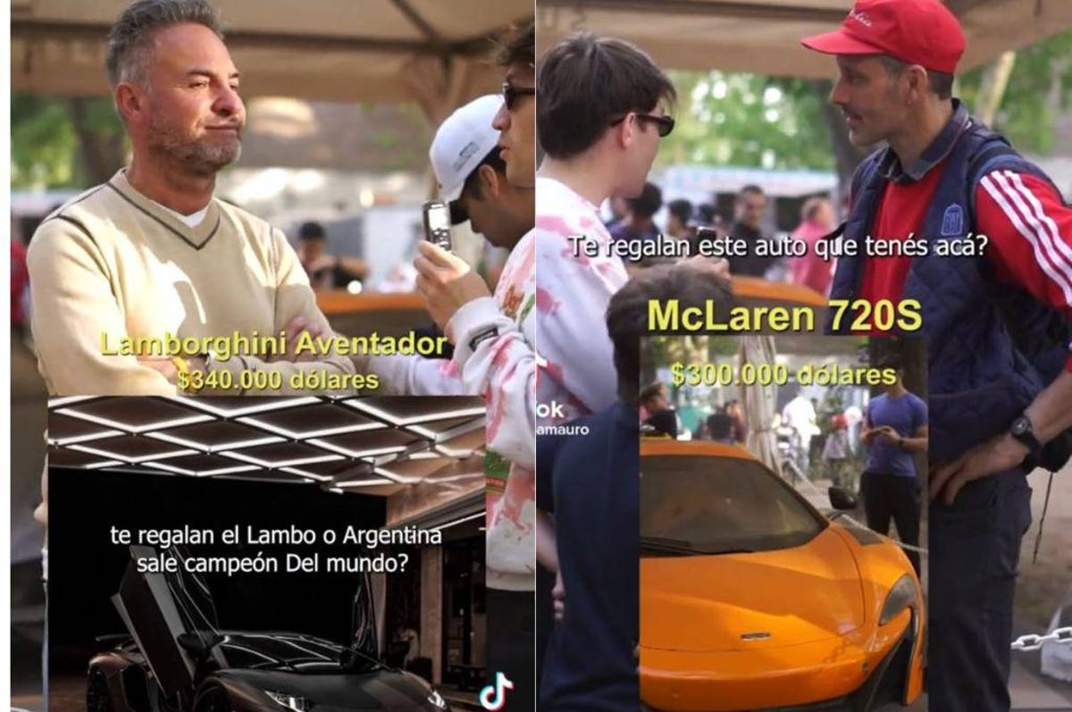Viral: ¿Un Lamborghini o Argentina Campeón del Mundo? aficionados argentinos eligen lo que desean