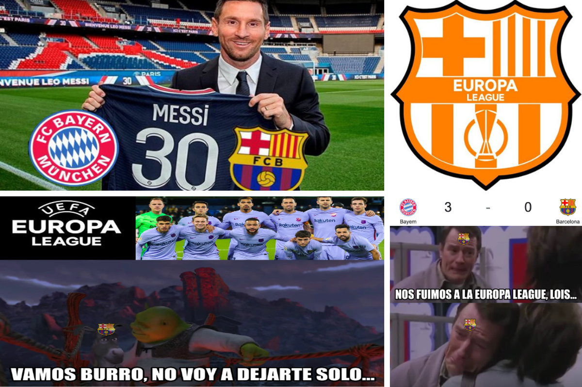 Messi protagonista: Los nuevos memes que destruyen al Barcelona por irse a la Europa League